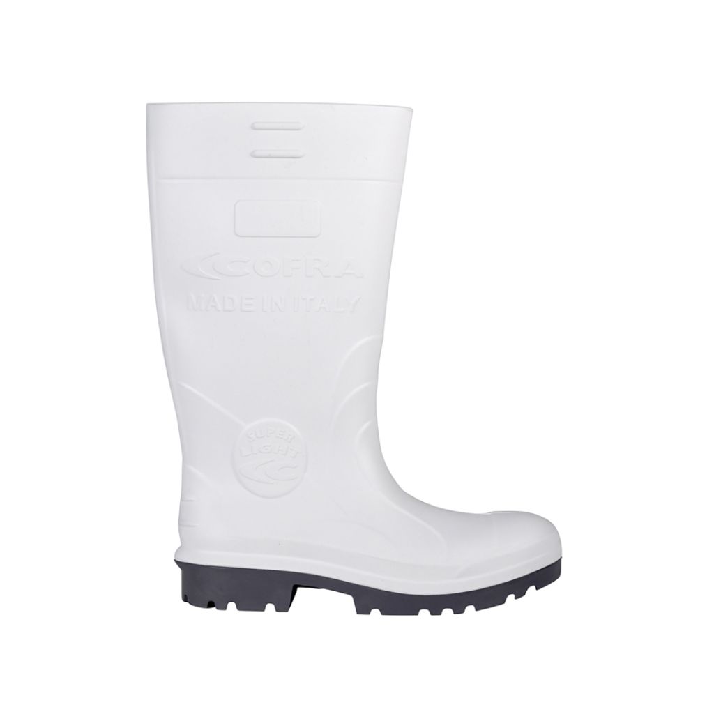 STIVALI POLIURETANO BIANCO  C/PUNTALE