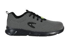 SCARPA NYLON NERO-BIANCO/TESS.NERO/LAMINA PEP/ESD