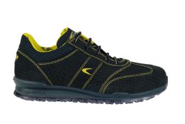 SCARPA BASSA PELLE SCAMOSCIATA BLU SCURA S1 P SRC